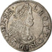 Moneda, BOHEMIA, Leopold I, 3 Kreuzer, Groschen, 1678, Kuttenberg, MBC, Plata
