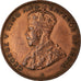 Coin, Hong Kong, George V, Cent, 1931, EF(40-45), Bronze, KM:17