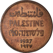 Munten, Palestina, 2 Mils, 1927, ZF, Bronze, KM:2