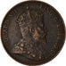 Moneta, Hong Kong, Edward VII, Cent, 1904, Heaton, BB+, Bronzo, KM:11