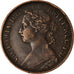 Coin, Great Britain, Victoria, Farthing, 1887, EF(40-45), Bronze, KM:753