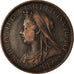 Coin, Great Britain, Victoria, 1/2 Penny, 1898, EF(40-45), Bronze, KM:789