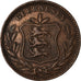 Coin, Guernsey, 8 Doubles, 1889, Heaton, Birmingham, VF(30-35), Bronze, KM:7