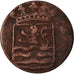 Moneda, INDIAS ORIENTALES HOLANDESAS, Duit, 1786, BC+, Cobre, KM:131