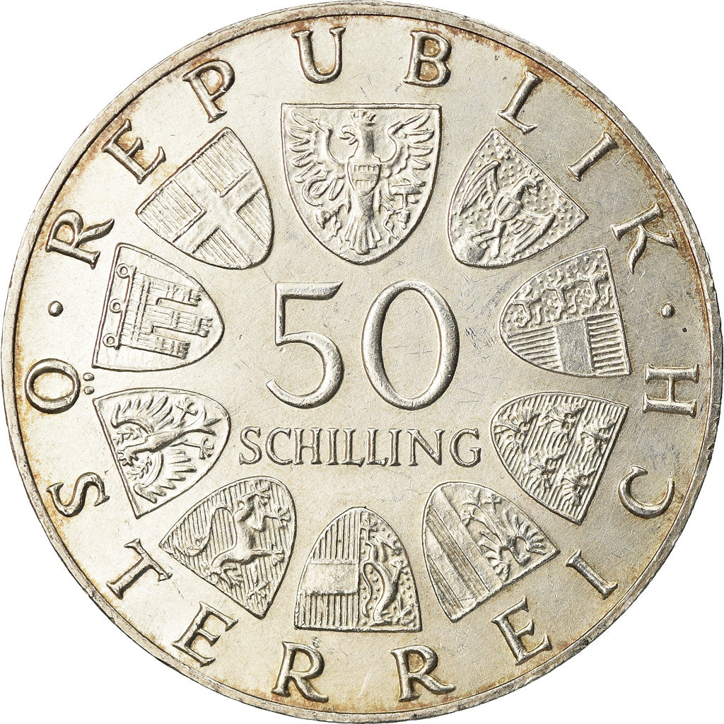 Moneta, Austria, 50 Schilling, 1965, Vienne, SPL-, Argento, KM:2898