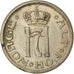 Coin, Norway, Haakon VII, 25 Öre, 1922, AU(50-53), Copper-nickel, KM:381