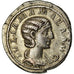 Coin, Julia Mamaea, Denarius, 222, Roma, EF(40-45), Silver, RIC:343