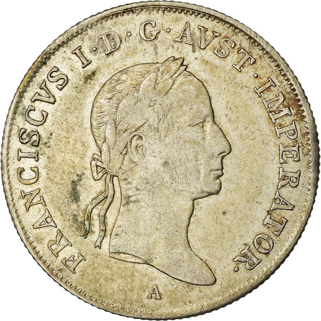 Coin, Austria, Franz II (I), 20 Kreuzer, 1831, Vienna, VF(30-35), Silver