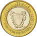 BAHRAIN, 100 Fils, 2007, KM #26, MS(63), Bi-Metallic, 24, 5.97