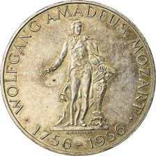 Coin, Austria, 25 Schilling, 1956, AU(50-53), Silver, KM:2881