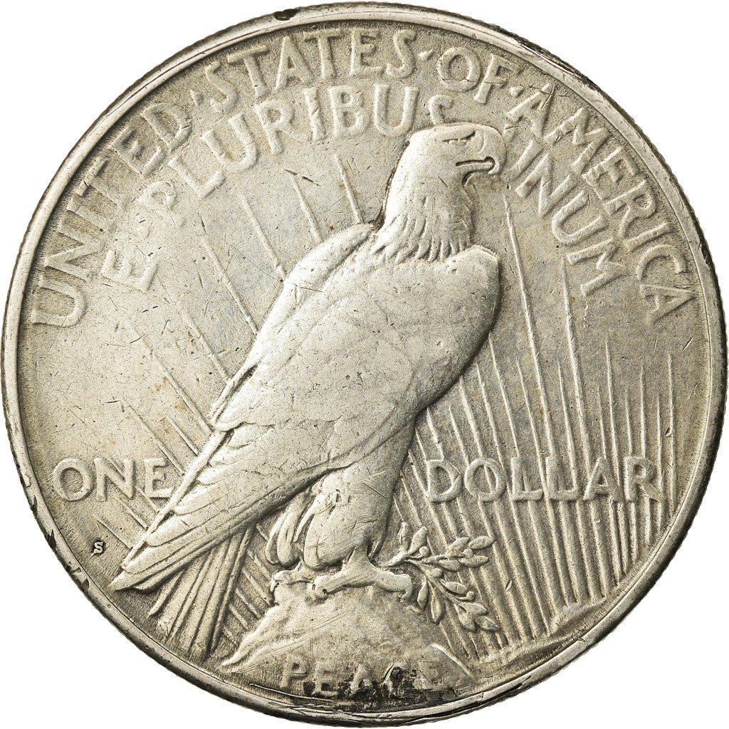 Moneda, Estados Unidos, Peace Dollar, Dollar, 1922, U.S. Mint, San Francisco