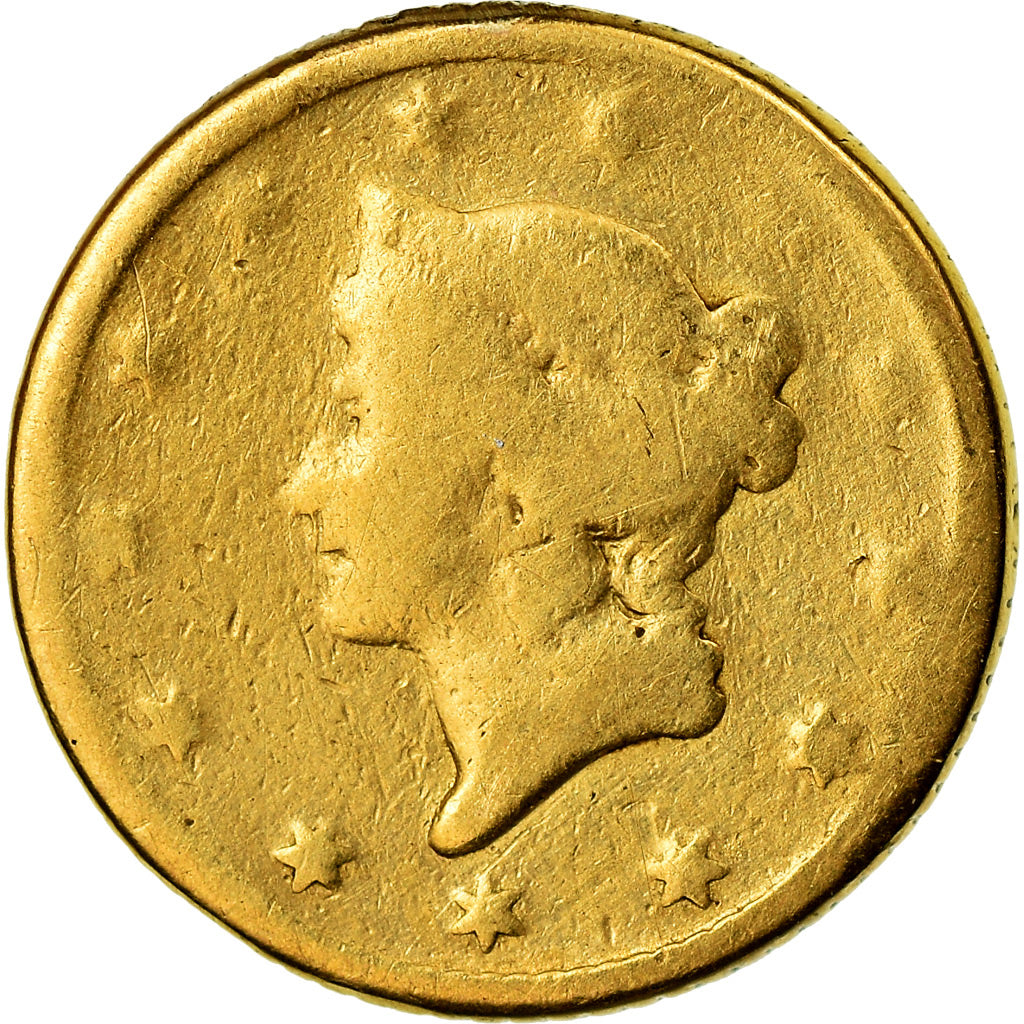 Coin, United States, Liberty Head - Type 1, Dollar, 1853, U.S. Mint