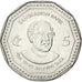 BANGLADESH, 5 Taka, 2012, KM #33, MS(63), Steel, 25.5, 6.42