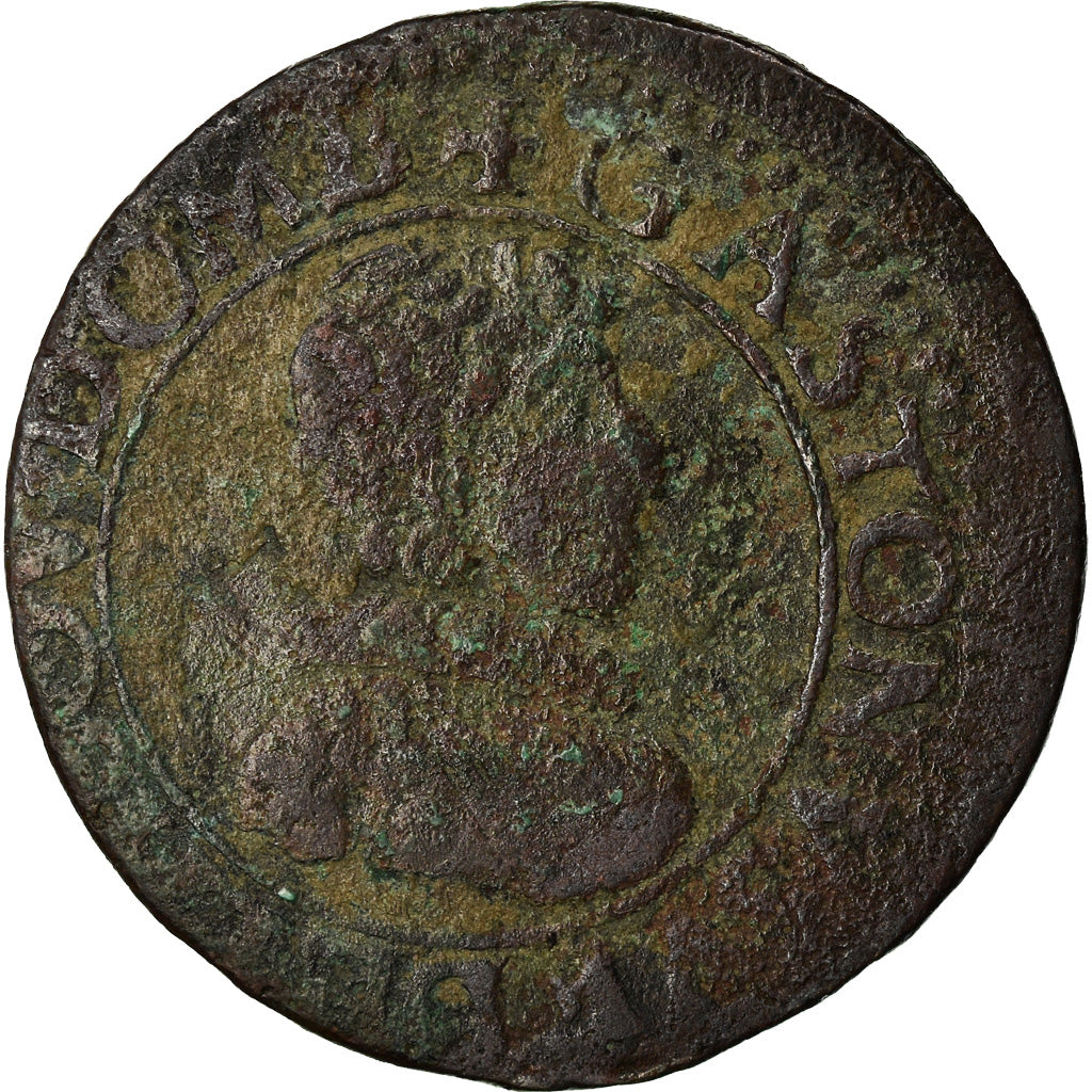 Coin, France, DOMBES, Gaston d'Orléans, Double Tournois, 1630, Trévoux