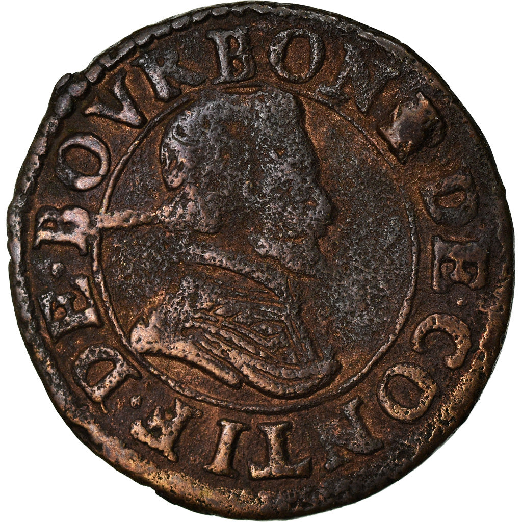 Coin, France, CHÂTEAU-REGNAULT, François de Bourbon, Double Tournois