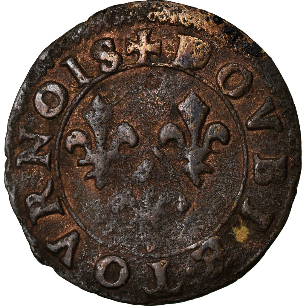 Coin, France, CHÂTEAU-REGNAULT, François de Bourbon, Double Tournois