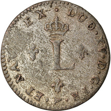 Coin, France, Louis XV, Double sol (2 sous) en billon, 2 Sols, 1739, Limoges
