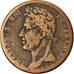Coin, FRENCH COLONIES, Charles X, 5 Centimes, 1825, Paris, VF(20-25), Bronze