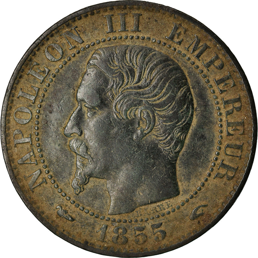 Coin, France, Napoleon III, Napoléon III, 5 Centimes, 1855, Paris, EF(40-45)
