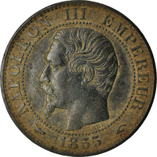 Coin, France, Napoleon III, Napoléon III, 5 Centimes, 1855, Paris, EF(40-45)