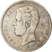 Münze, Spanien, Amadeao I, 5 Pesetas, 1871, Madrid, S, Silber, KM:666
