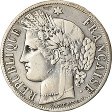 Coin, France, Cérès, 5 Francs, 1851, Paris, VF(30-35), Silver, KM:761.1
