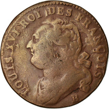 Coin, France, Louis XVI, 12 deniers françois, 12 Deniers, 1792, Rouen