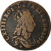 Münze, Frankreich, Louis XIV, Liard de France au buste juvénile, deuxième