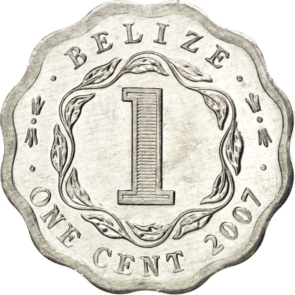 BELIZE, Cent, 2007, KM #33a, MS(63), Aluminum, 19.5, 0.80