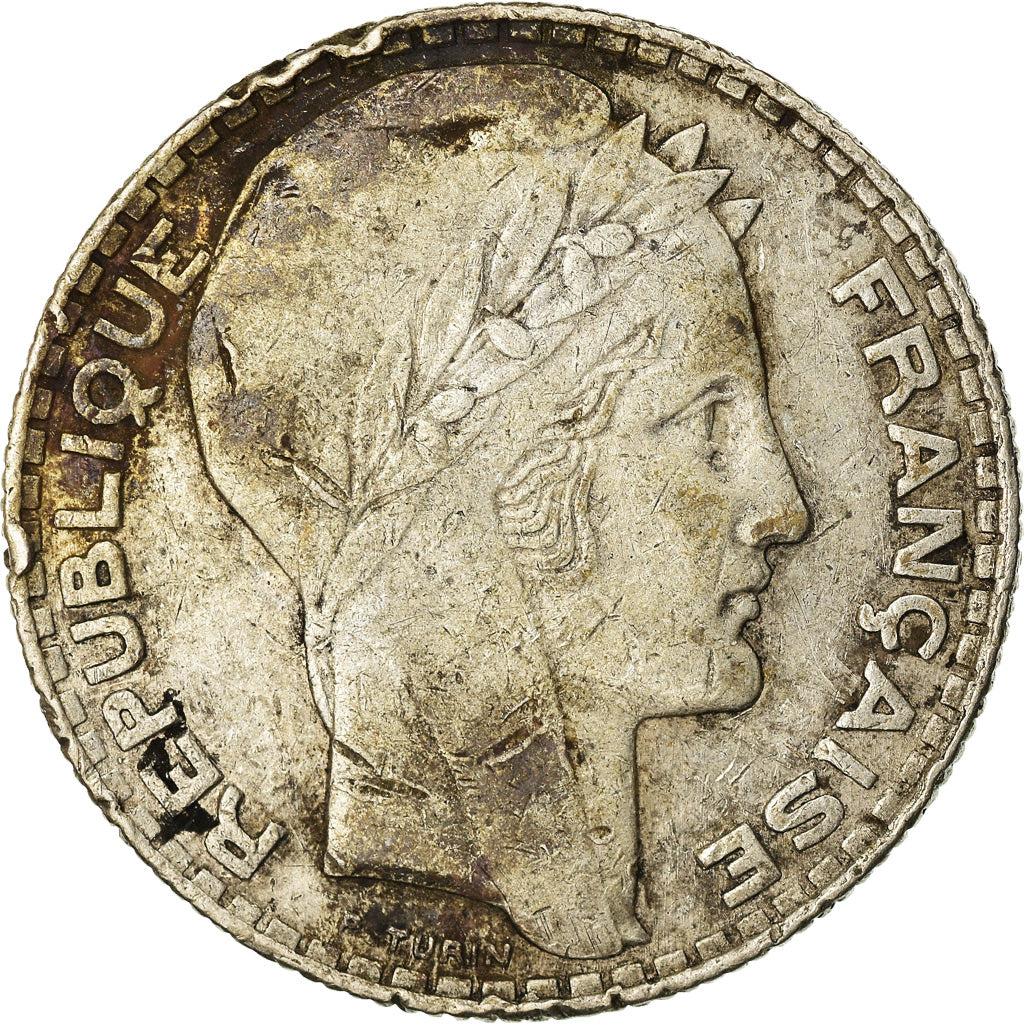 Münze, Frankreich, Turin, 10 Francs, 1932, Paris, S+, Silber, KM:878