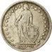 Coin, Switzerland, 2 Francs, 1914, Bern, VF(30-35), Silver, KM:21
