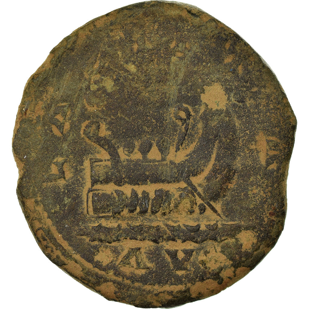 Moneda, Postumus, Double Sestertius, Trier, BC+, Bronce, RIC:143