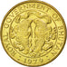 BHUTAN, 25 Chhertum, 1979, KM #47a, MS(63), Aluminum-Bronze plated Steel, 22,...