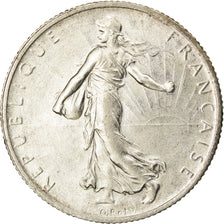 Coin, France, Semeuse, 2 Francs, 1914, Castelsarrasin, AU(55-58), Silver
