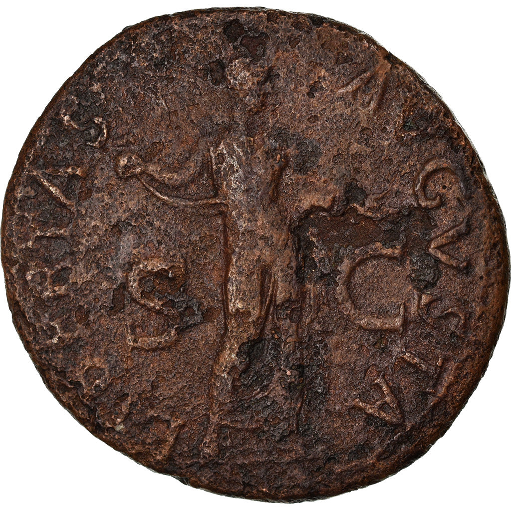 Coin, Claudius, As, 41-50, Roma, VF(20-25), Copper, Cohen:47, RIC:97
