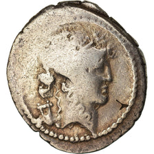 Moneda, Claudia, Denarius, 42 BC, Rome, BC+, Plata, Crawford:494/23