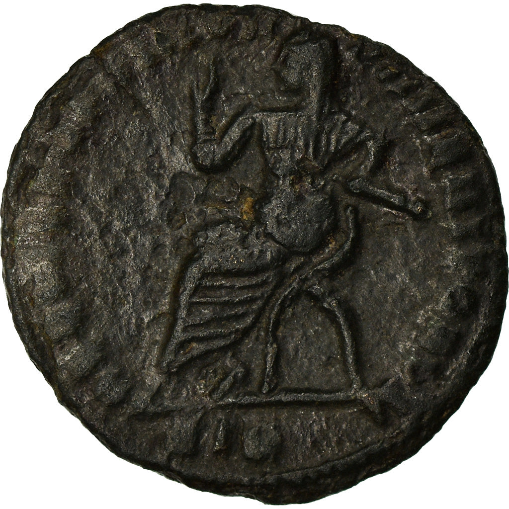 Monnaie, Claude II le Gothique, Demi-Follis, 317-318, Siscia, TTB, Bronze