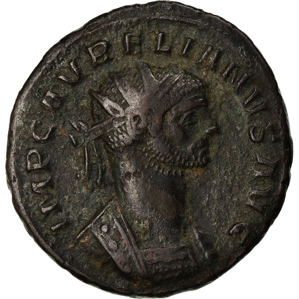 Coin, Aurelian, Antoninianus, 274-275, Siscia, EF(40-45), Billon, RIC:244