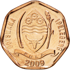 Coin, Botswana, 5 Thebe, 2009, MS(63), Copper Plated Steel, KM:26