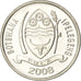 Munten, Botswana, 10 Thebe, 2008, UNC-, Nickel plated steel, KM:27