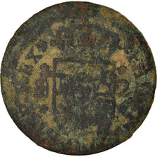 Coin, Spain, Philip V, 2 Maravedis, 1745, Segovia, VF(20-25), Copper, KM:366