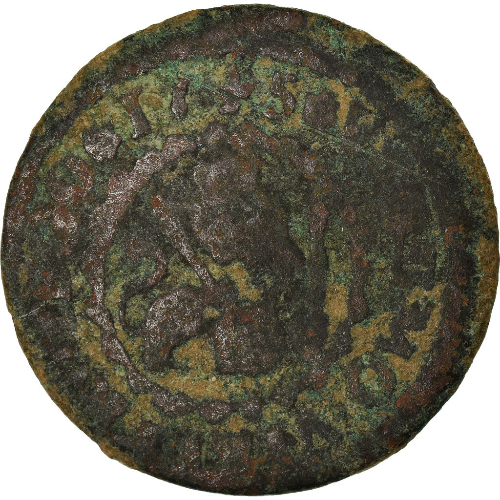 Coin, Spain, Philip V, 2 Maravedis, 1745, Segovia, VF(20-25), Copper, KM:366