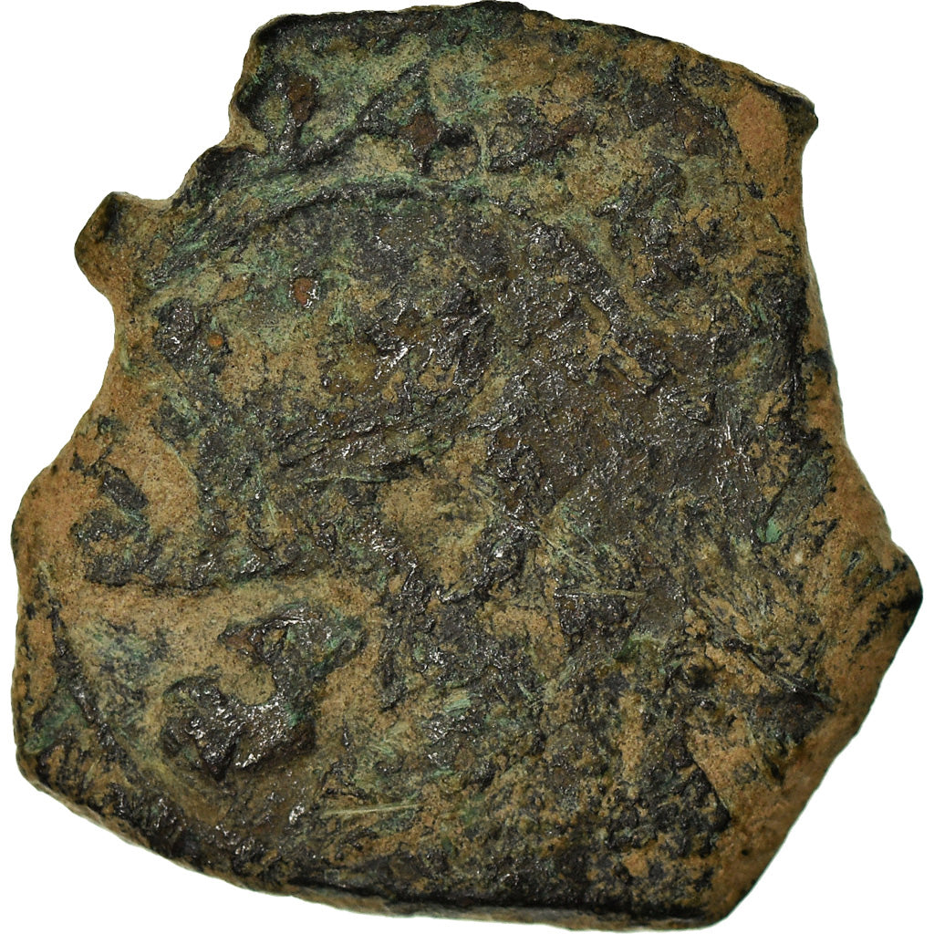 Moeda, Espanha, Philip IV, 4 maravedis, 1624, Cuenca, VF(20-25), Bronze, KM:7.3