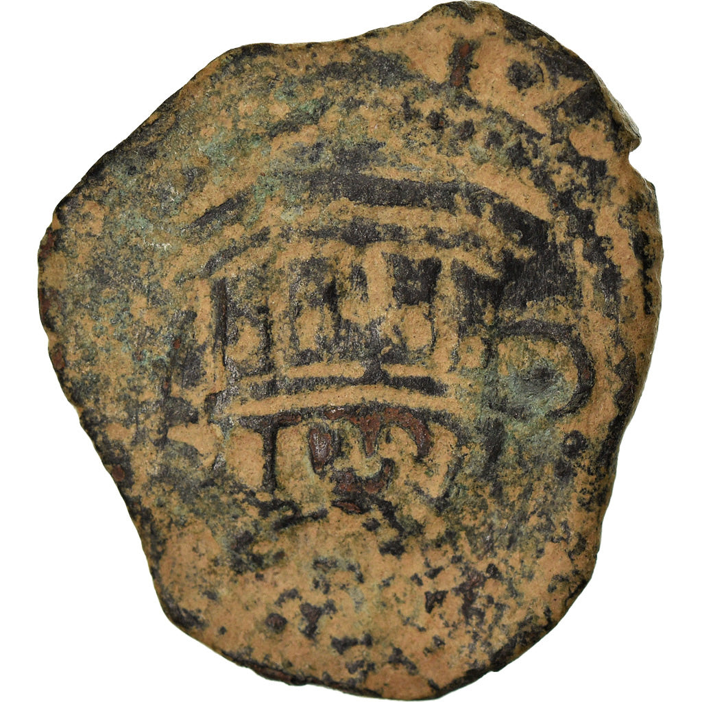 Moeda, Espanha, Philip III, 4 maravedis, Cuenca, VF(20-25), Cobre