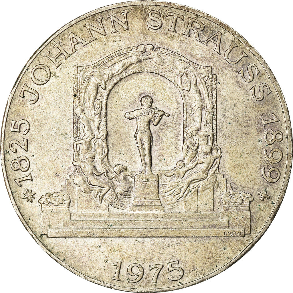 Coin, Austria, 100 Schilling, 1975, AU(50-53), Silver, KM:2923
