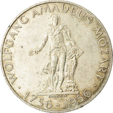 Moneda, Austria, 25 Schilling, 1956, MBC, Plata, KM:2881