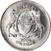 Coin, Botswana, 50 Thebe, 2001, MS(63), Nickel plated steel, KM:29