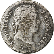 Munten, Frankrijk, Napoléon I, 1/2 Franc, 1811, Paris, ZG+, Zilver, KM:691.1