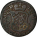 Monnaie, LIEGE, John Theodore, Liard, 1750, Liege, TB+, Cuivre, KM:155
