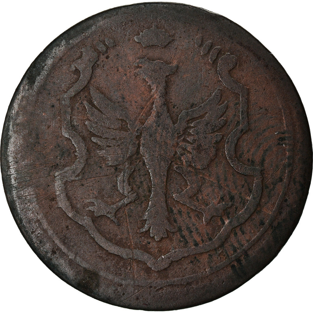 Coin, German States, DORTMUND, 1/4 Stüber, 1753, VF(30-35), Copper, KM:105